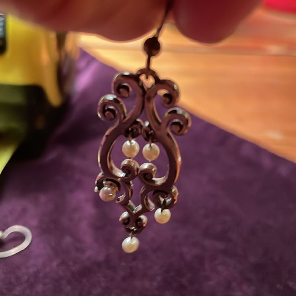 Silver Francesca Collection Earrings - Picture 4 of 4